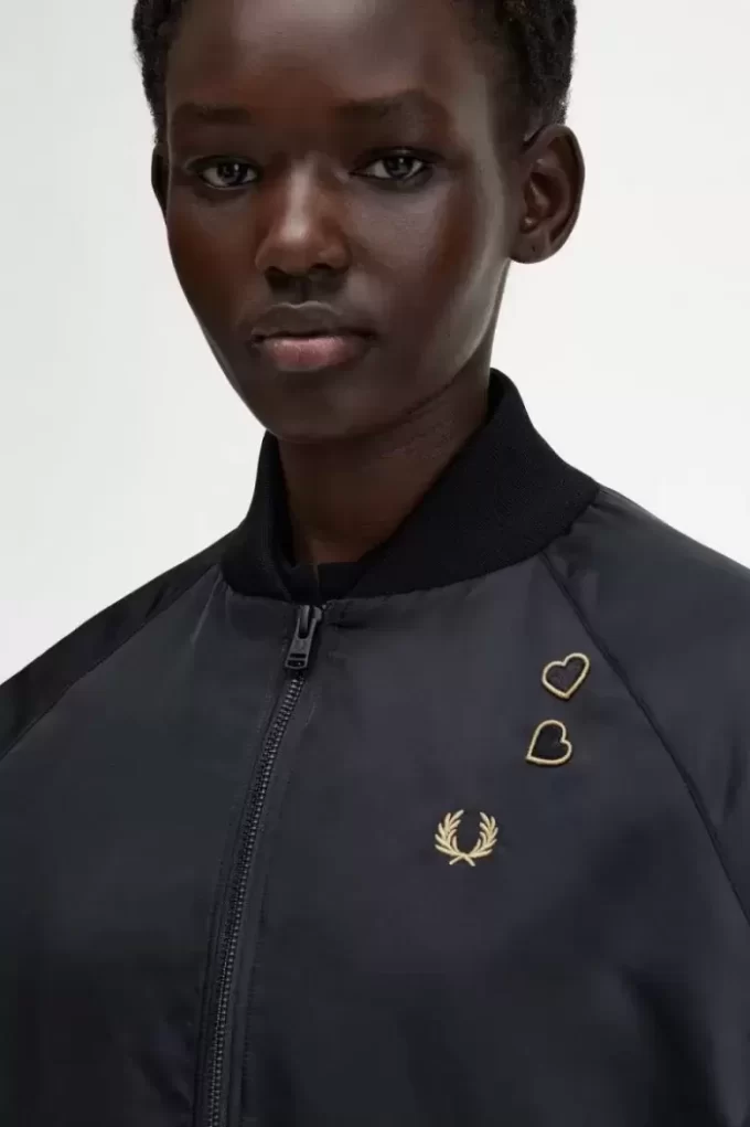 Chaquetas bomber bordadas para mujer Chaquetas bomber bordadas para mujer