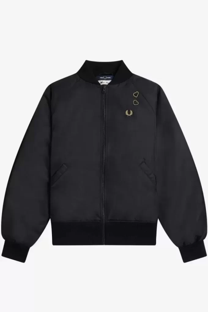 Chaquetas bomber bordadas para mujer Chaquetas bomber bordadas para mujer