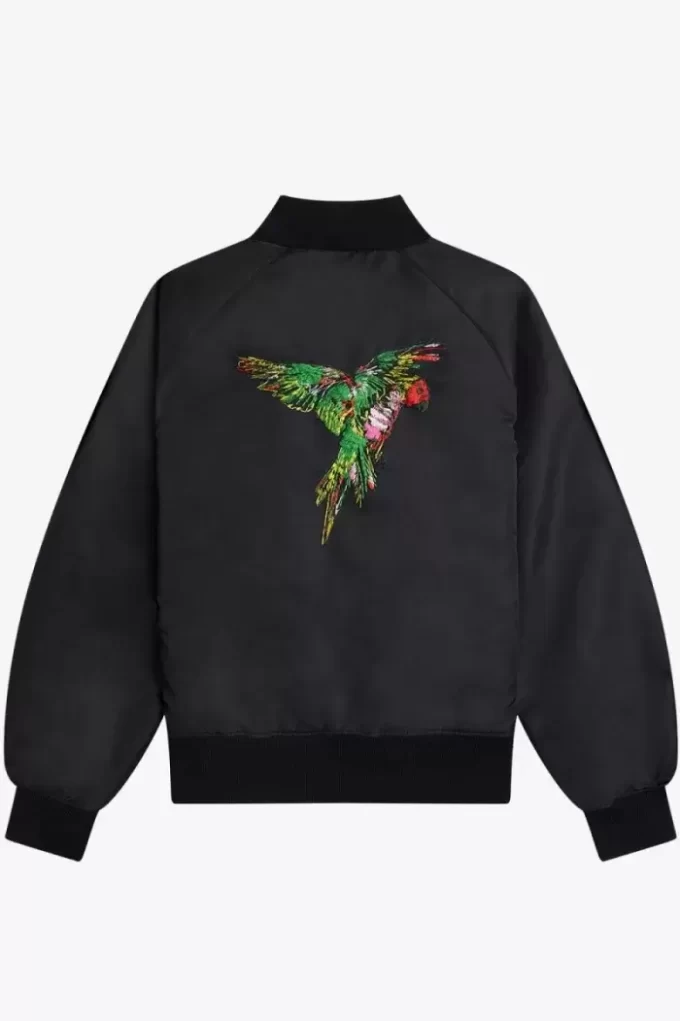 Chaquetas bomber bordadas para mujer Chaquetas bomber bordadas para mujer