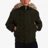 Chaquetas bomber con capucha y esnórquel