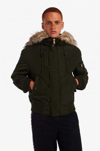 Chaquetas bomber con capucha y esnórquel