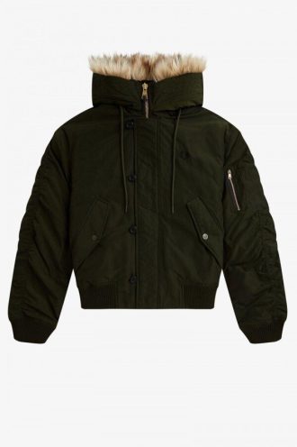 Chaquetas bomber con capucha y esnórquel