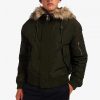 Chaquetas bomber con capucha y esnórquel