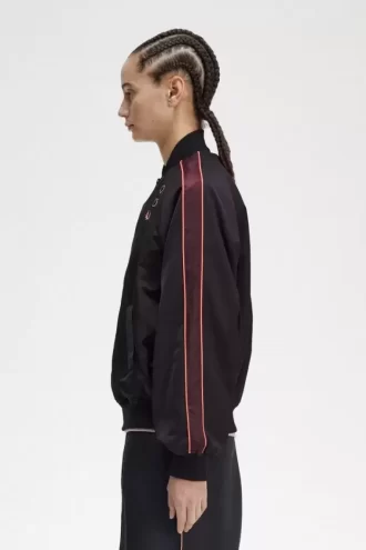 Chaquetas bomber con forro estampado para mujer