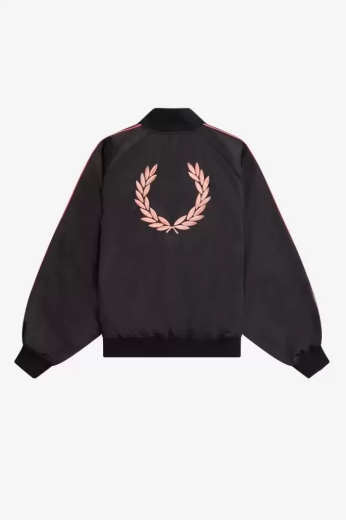 Chaquetas bomber con forro estampado para mujer Chaquetas bomber con forro estampado para mujer