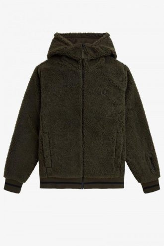 Chaquetas bomber de forro polar Borg