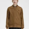 Chaquetas bomber de tenis de pana gofrada para hombre