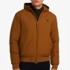 Chaquetas Brentham acolchadas con capucha para hombre Chaquetas Brentham acolchadas con capucha para hombre