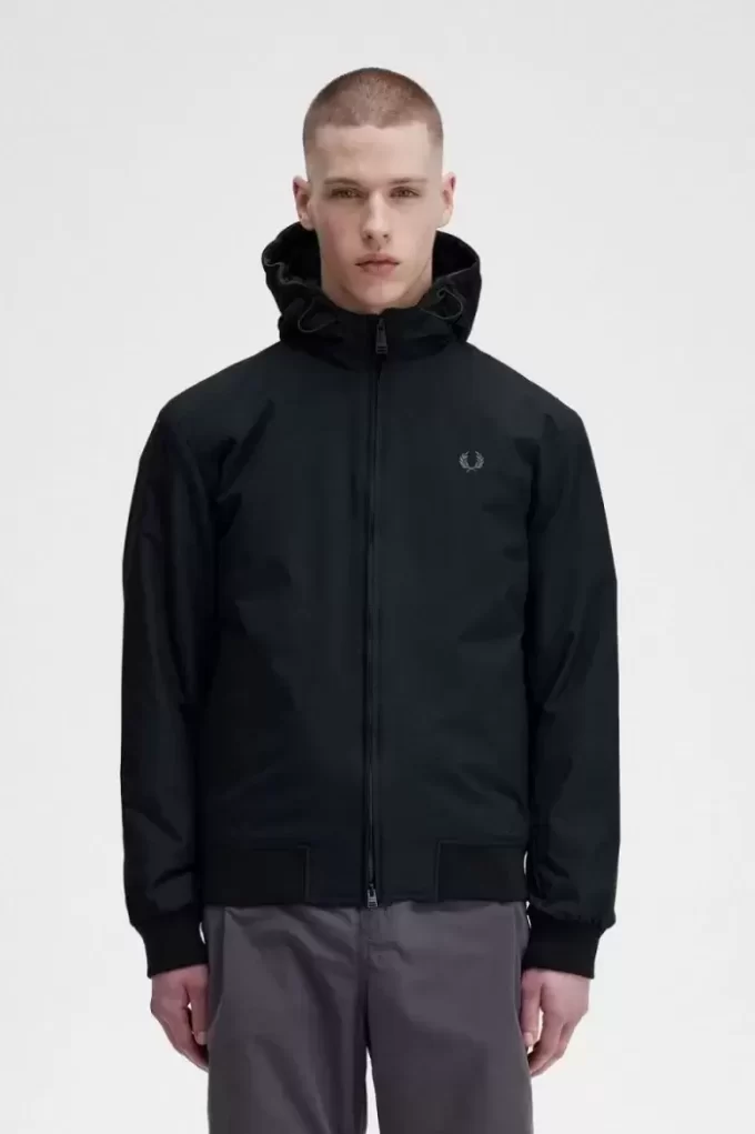 Chaquetas Brentham acolchadas con capucha para hombre Chaquetas Brentham acolchadas con capucha para hombre