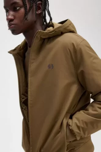 Chaquetas Brentham acolchadas con capucha para hombre