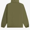 Chaquetas de hombre con bolsillo de parche y cremallera