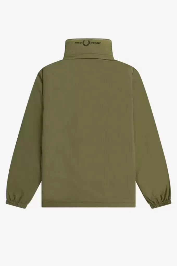 Chaquetas de hombre con bolsillo de parche y cremallera