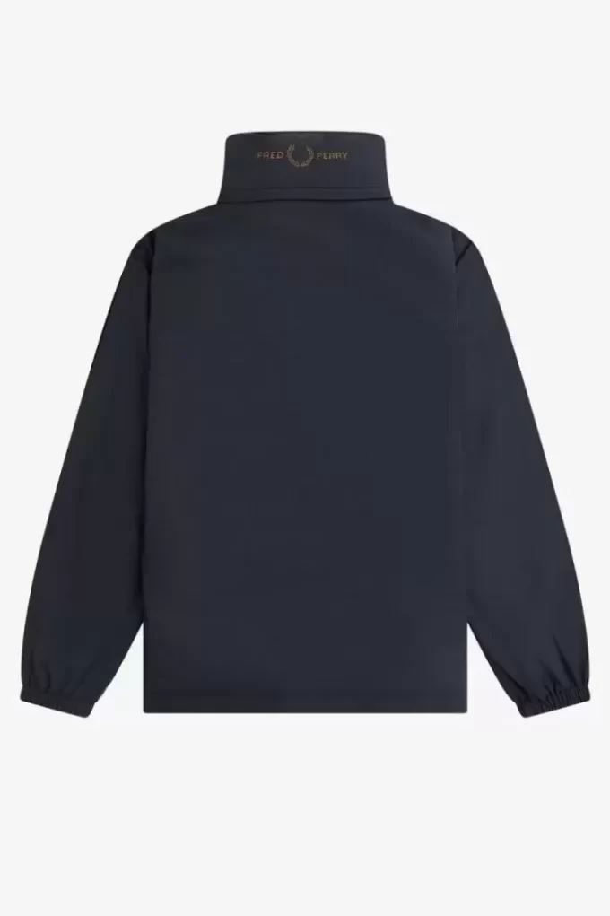Chaquetas de hombre con bolsillo de parche y cremallera