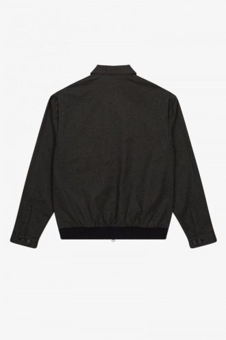 Chaquetas de mezcla de lana con cremallera
