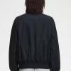 Chaquetas de mujer con cremallera y diseño de alas de murciélago Chaquetas de mujer con cremallera y diseño de alas de murciélago