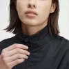 Chaquetas de mujer con cremallera y diseño de alas de murciélago Chaquetas de mujer con cremallera y diseño de alas de murciélago