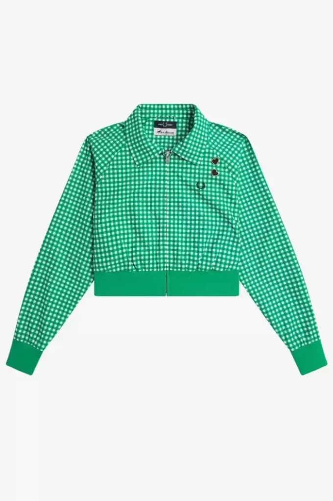 Chaquetas de mujer con cuadros vichy bordados