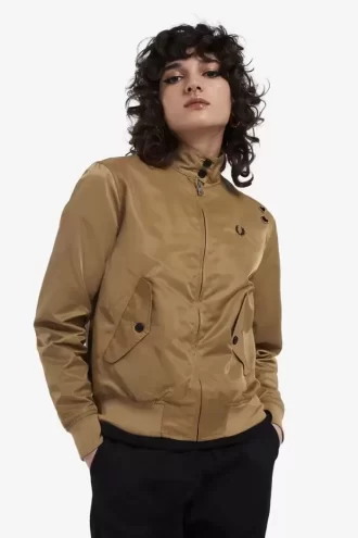 Chaquetas de mujer con forro estampado y cremallera