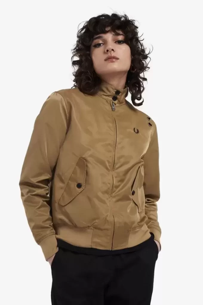 Chaquetas de mujer con forro estampado y cremallera Chaquetas de mujer con forro estampado y cremallera