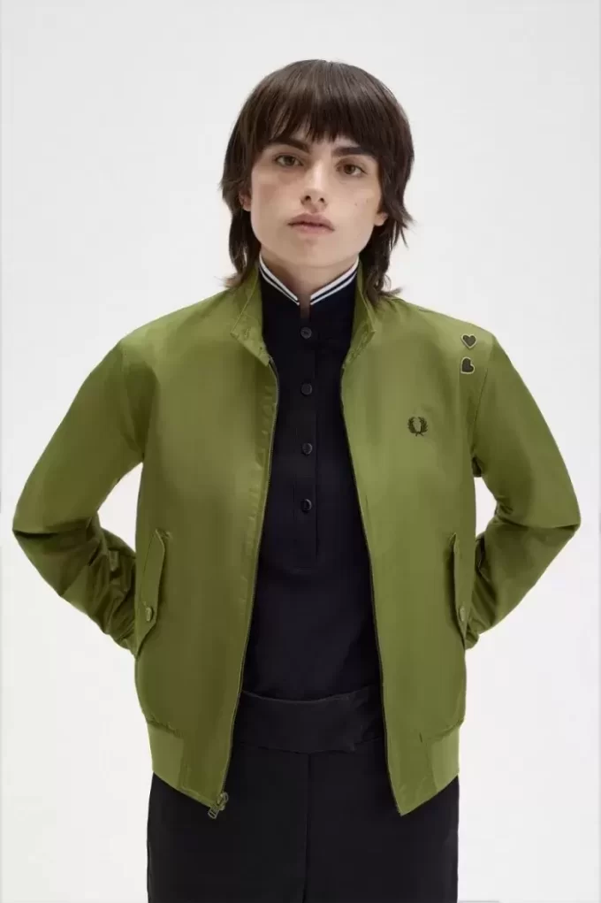 Chaquetas de mujer con forro estampado y cremallera Chaquetas de mujer con forro estampado y cremallera