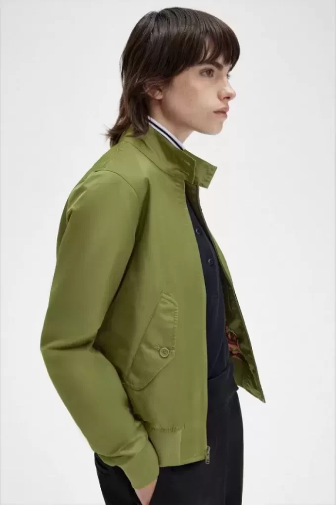 Chaquetas de mujer con forro estampado y cremallera Chaquetas de mujer con forro estampado y cremallera