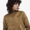 Chaquetas de mujer con forro estampado y cremallera Chaquetas de mujer con forro estampado y cremallera
