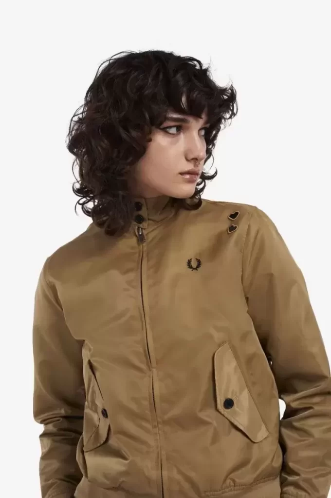 Chaquetas de mujer con forro estampado y cremallera Chaquetas de mujer con forro estampado y cremallera