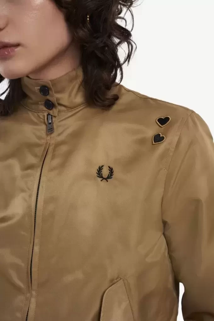 Chaquetas de mujer con forro estampado y cremallera Chaquetas de mujer con forro estampado y cremallera
