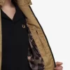 Chaquetas de mujer con forro estampado y cremallera Chaquetas de mujer con forro estampado y cremallera