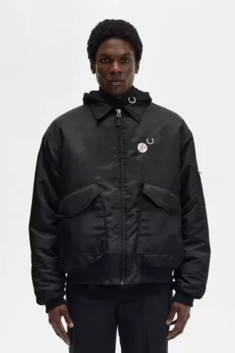 Chaquetas de vuelo estampadas para hombre
