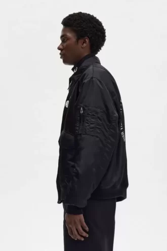 Chaquetas de vuelo estampadas para hombre