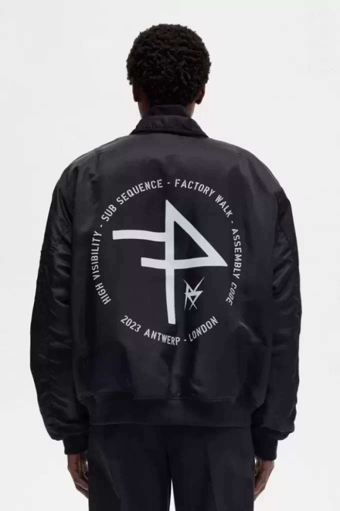 Chaquetas de vuelo estampadas para hombre Chaquetas de vuelo estampadas para hombre