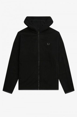 Chaquetas deportivas con capucha de forro polar
