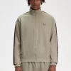 Chaquetas deportivas con cinta en contraste para hombre Chaquetas deportivas con cinta en contraste para hombre