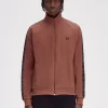 Chaquetas deportivas con cinta en contraste para hombre Chaquetas deportivas con cinta en contraste para hombre