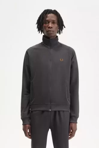 Chaquetas deportivas con cinta en contraste para hombre Chaquetas deportivas con cinta en contraste para hombre