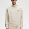 Chaquetas deportivas con cinta en contraste para hombre Chaquetas deportivas con cinta en contraste para hombre