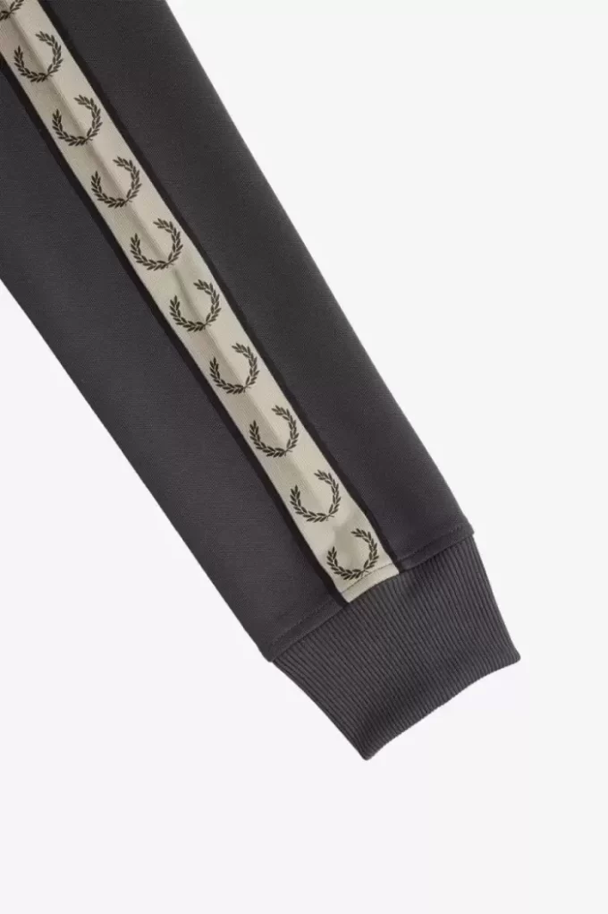 Chaquetas deportivas con cinta en contraste para hombre