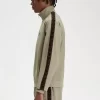 Chaquetas deportivas con cinta en contraste para hombre Chaquetas deportivas con cinta en contraste para hombre