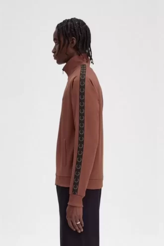 Chaquetas deportivas con cinta en contraste para hombre