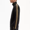 Chaquetas deportivas con cinta en contraste para hombre