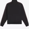 Chaquetas deportivas con cinta en contraste para hombre Chaquetas deportivas con cinta en contraste para hombre