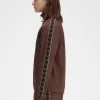Chaquetas deportivas con cinta en contraste para hombre Chaquetas deportivas con cinta en contraste para hombre