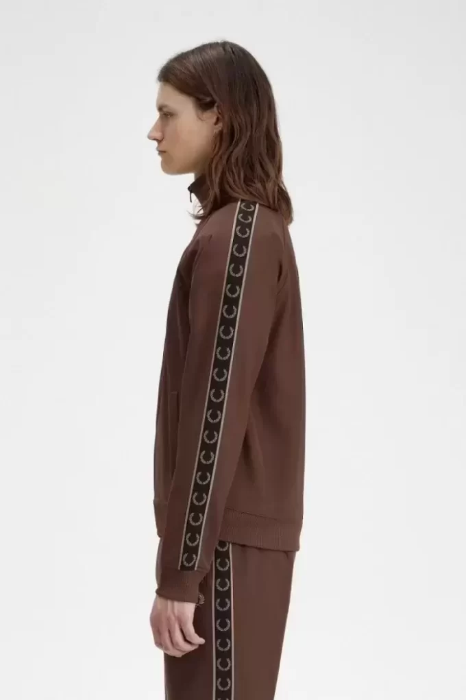 Chaquetas deportivas con cinta en contraste para hombre Chaquetas deportivas con cinta en contraste para hombre
