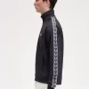 Chaquetas deportivas con cinta en contraste para hombre