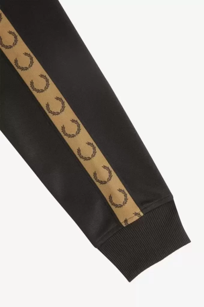 Chaquetas deportivas con cinta en contraste para hombre