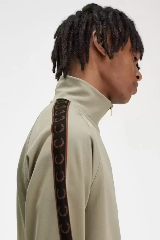 Chaquetas deportivas con cinta en contraste para hombre Chaquetas deportivas con cinta en contraste para hombre