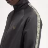 Chaquetas deportivas con cinta en contraste para hombre