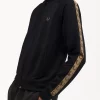 Chaquetas deportivas con cinta en contraste para hombre