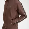 Chaquetas deportivas con cinta en contraste para hombre Chaquetas deportivas con cinta en contraste para hombre